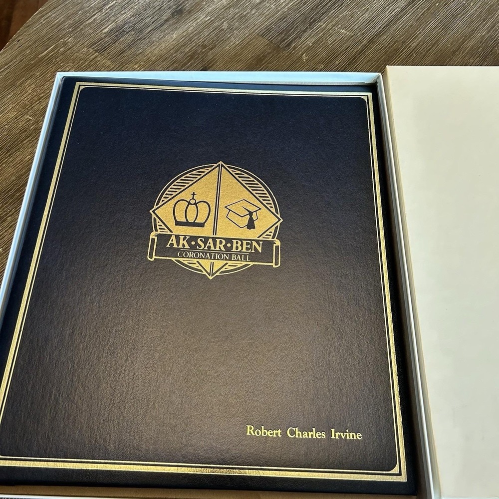 Ak-Sar-Ben: Coronation Ball Scrapbook - Brand New - Thank You Gift Page 1995